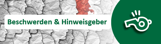 Öffnet neues Fenster: Externes Hinweisgebersystem