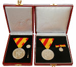 Silberne Medaille des Landes Burgenland  © Landesmedienservice Burgenland