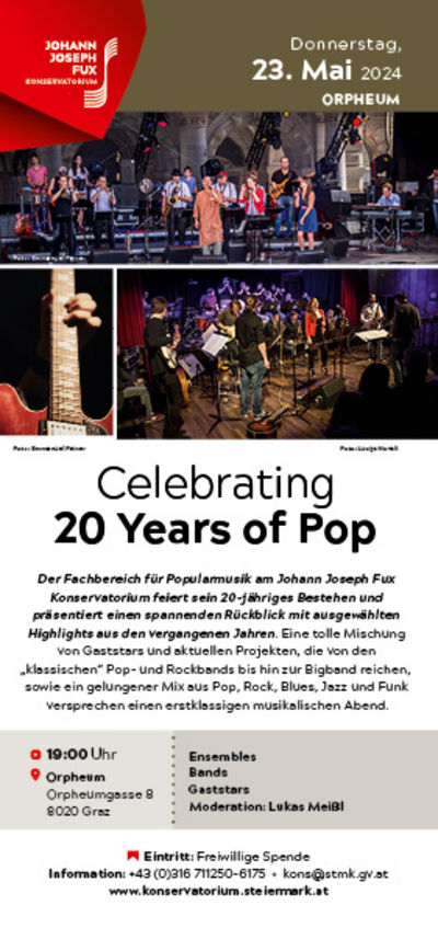 Celebrating 20 Years of Pop