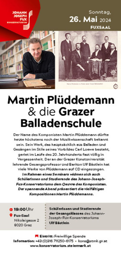 Martin Plüddemann & die Grazer Balladenschule